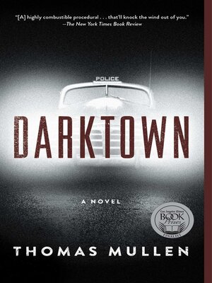 cover image of Darktown: a Novel